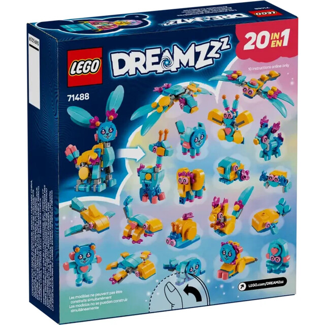 Product image 1 of LEGO Dreamzzz 71488 - Bunchu's creatieve dierenavonturen